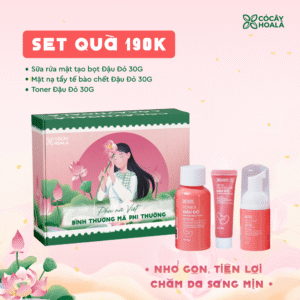 [SET 20/10] Set 3: Dầu gội thảo dược Hà Thủ Ô - Tặng sữa tắm Gừng Nghệ 30g & Gel X2 Nano Nghệ 20g-Hộp quà “Bình Thường Mà Phi Thường”