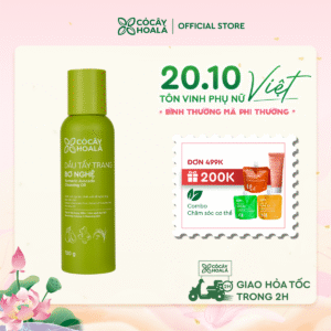Dầu Tẩy Trang Bơ Nghệ Cỏ Cây Hoa Lá 120ml