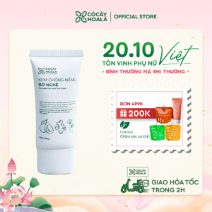 Kem chống nắng Bơ Nghệ Cỏ Cây Hoa Lá 30g